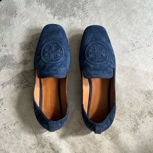 Tory Burch Suede Loafers